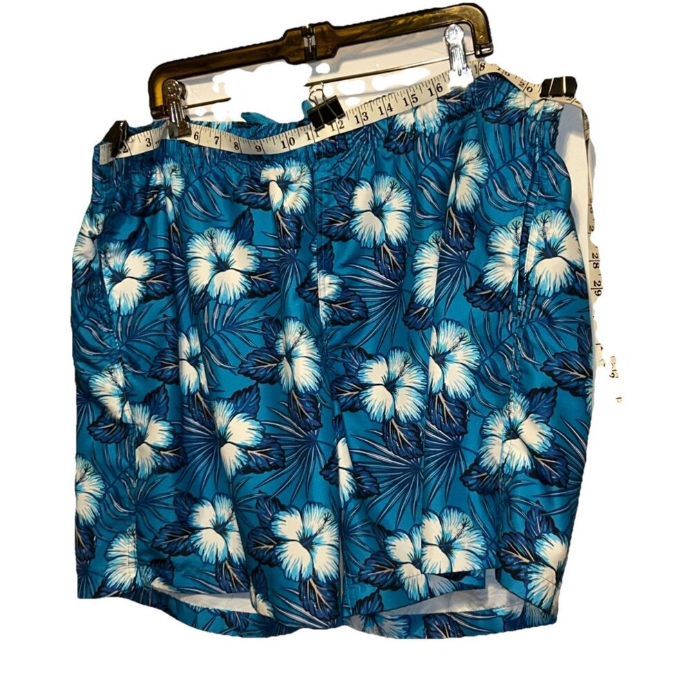 Hawaiian Authentic Bathing Suit Men’s Be And White XXL